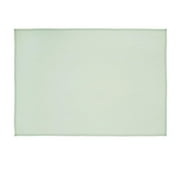Beautiful Solid Double Pop Stich Hem Fabric Tablecloth by Drew Barrymore, Sage Green, 84"W x 60"L