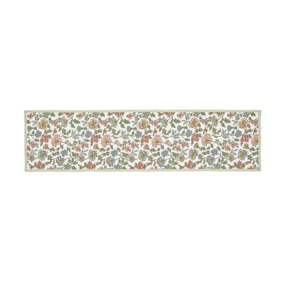 Beautiful Wildflower Quilted Print Fabric Table Runner by Drew Barrymore, Multiple, 72"W x 14"