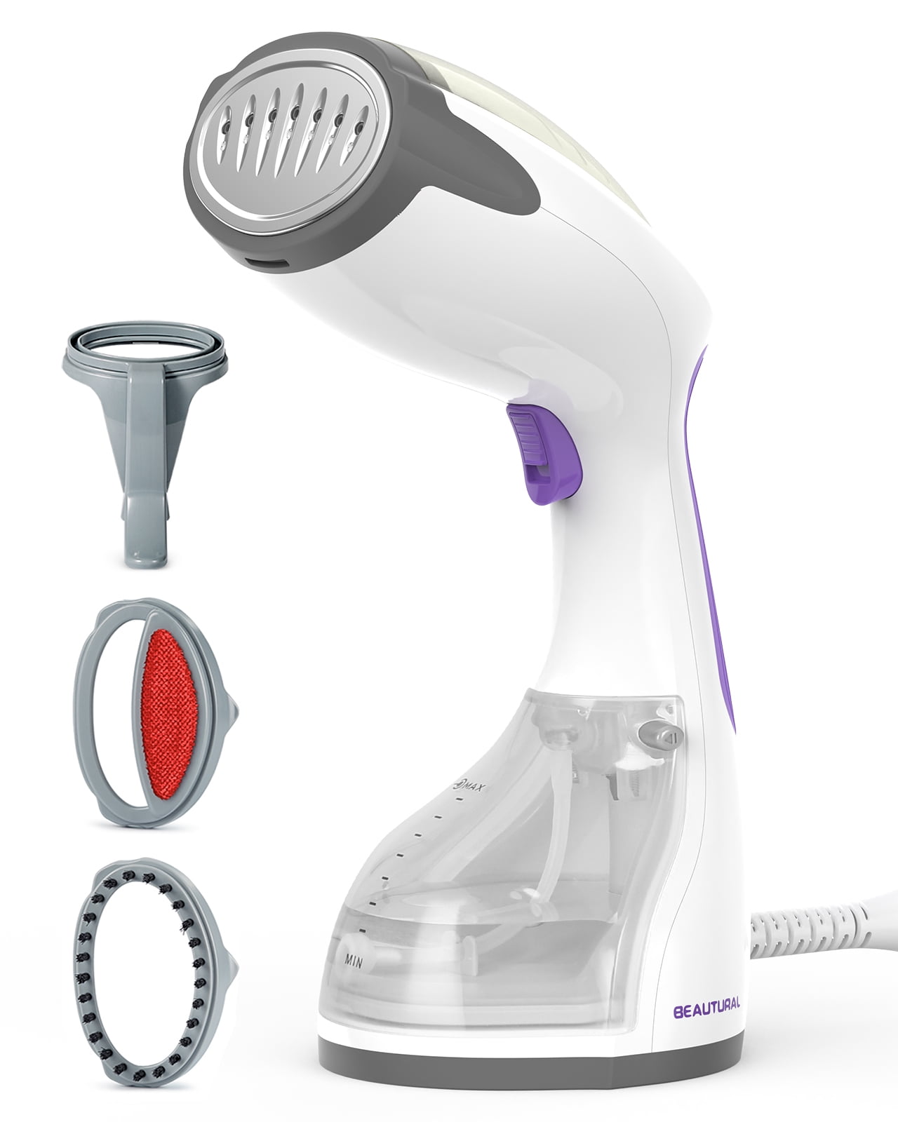 BEAUTURAL Steamer for Clothes, Portable Handheld Garment Fabric