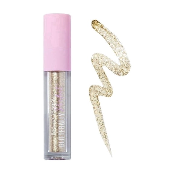 Beauty Creations - Glitterally Perfect Glitter Liner, Water-Based Liquid Eyeliner, 24K, Smudge-Proof, 3 ml