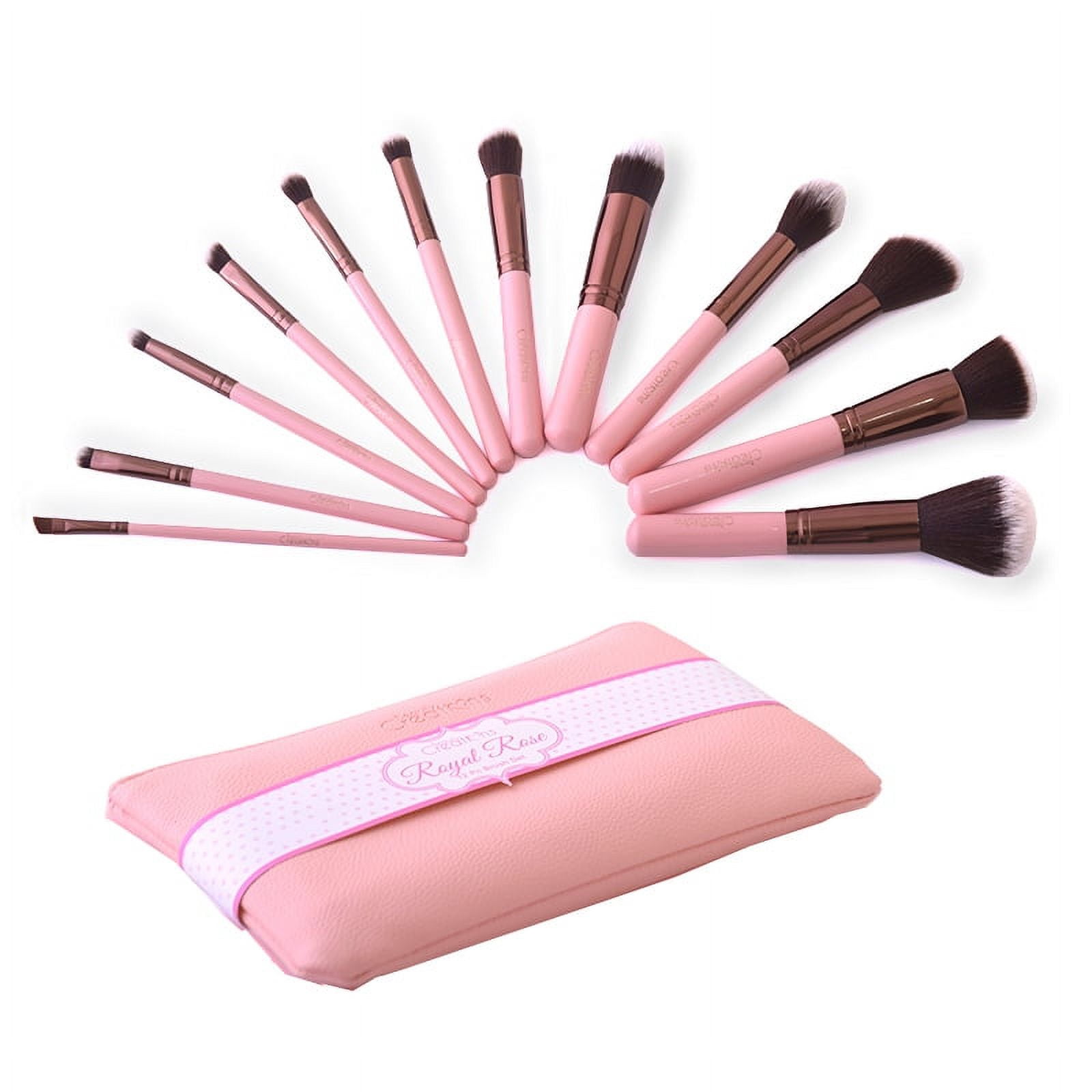 BEAUTY CREATIONS Royal Rose Pink 12 pc Brush Set