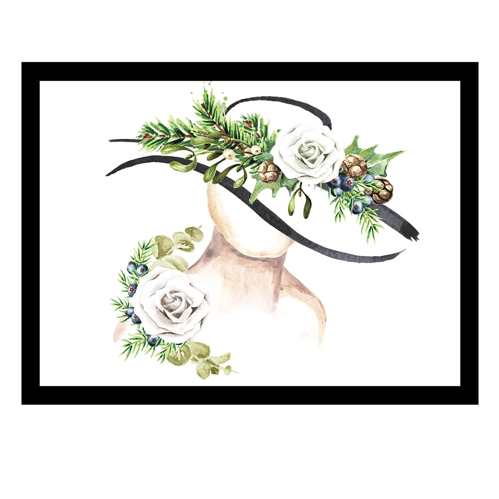 BEAUTY FROM WITHIN FLOWERHEAD Framed Print