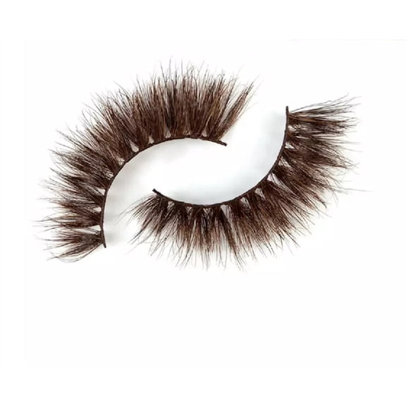 BEAUTYBLINKS BOUTIQUE BROWN EYLASH STYLE TOFFEE