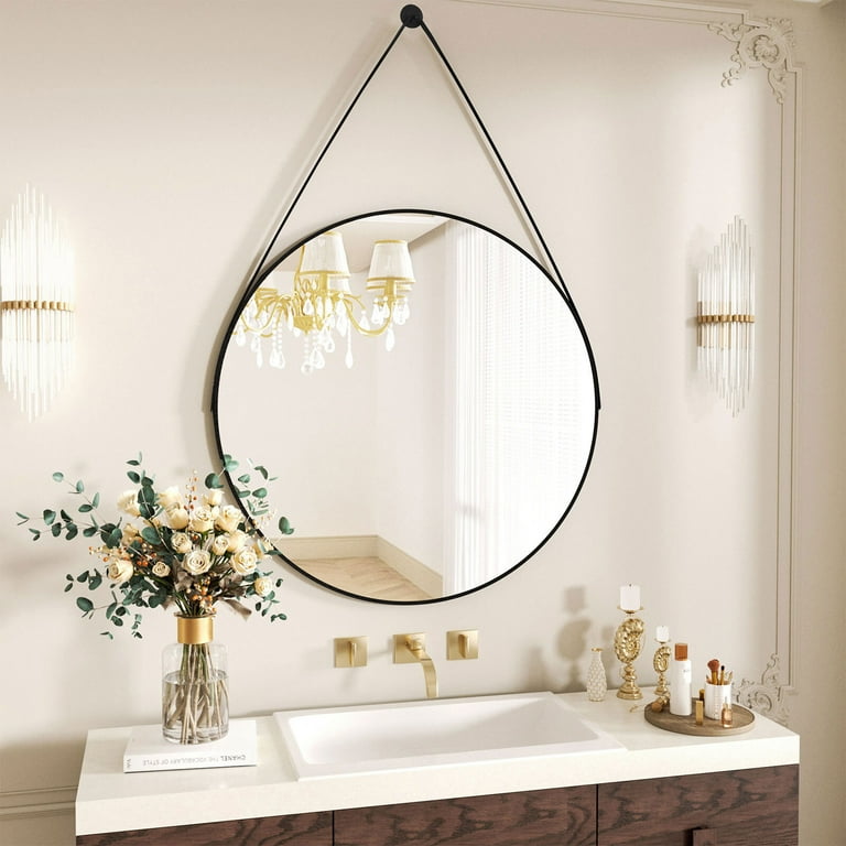 Hanging store bathroom mirror
