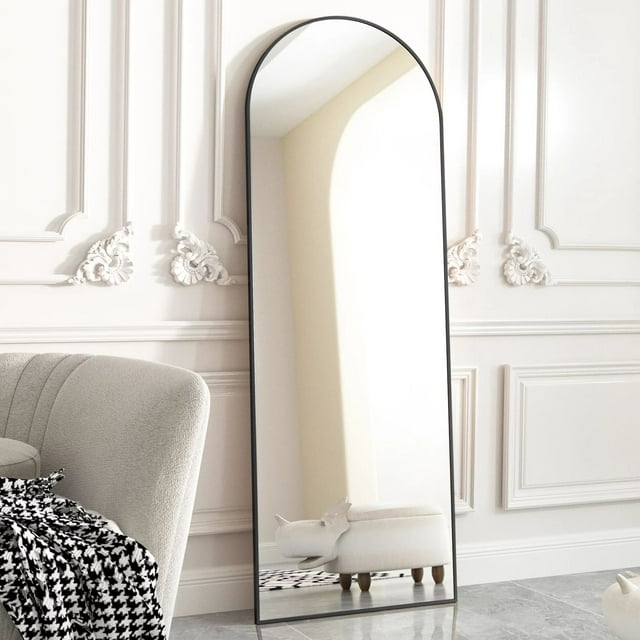 BEAUTYPEAK Arched Full Length Floor Mirror