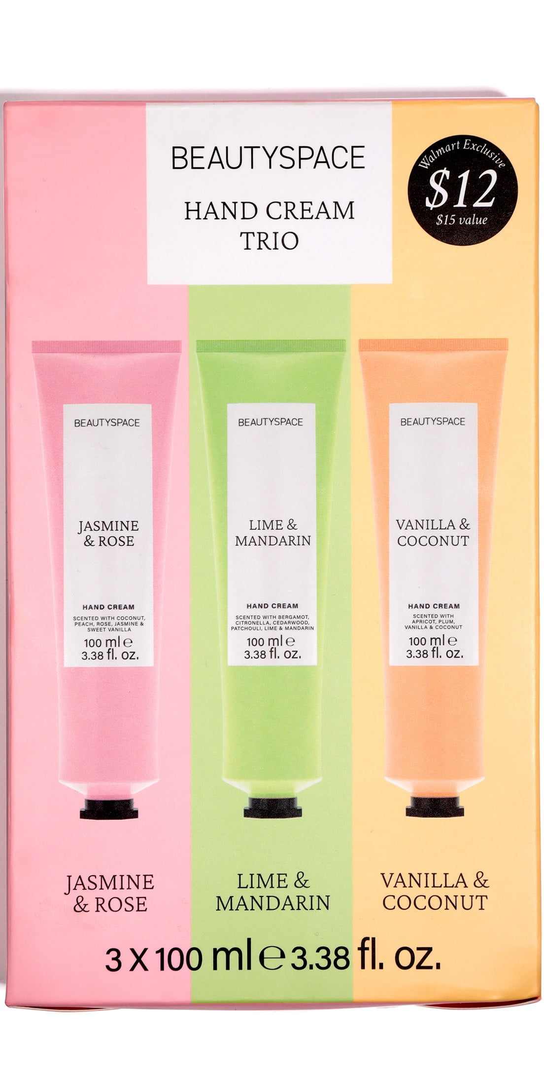 BeautySpace Hand Cream Trio Boxed Gift Set