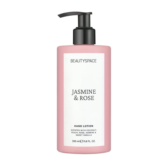 BEAUTYSPACE Jasmine and Rose Hand Lotion, 11.83 fl oz