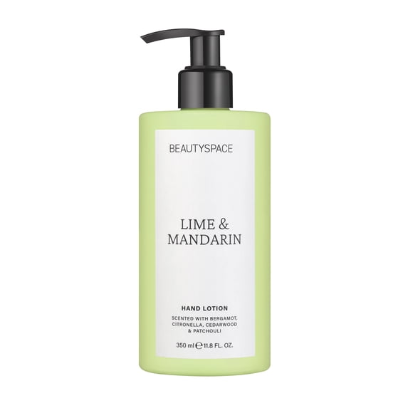 BEAUTYSPACE Lime And Mandarin Hand Lotion, 3.3 fl oz
