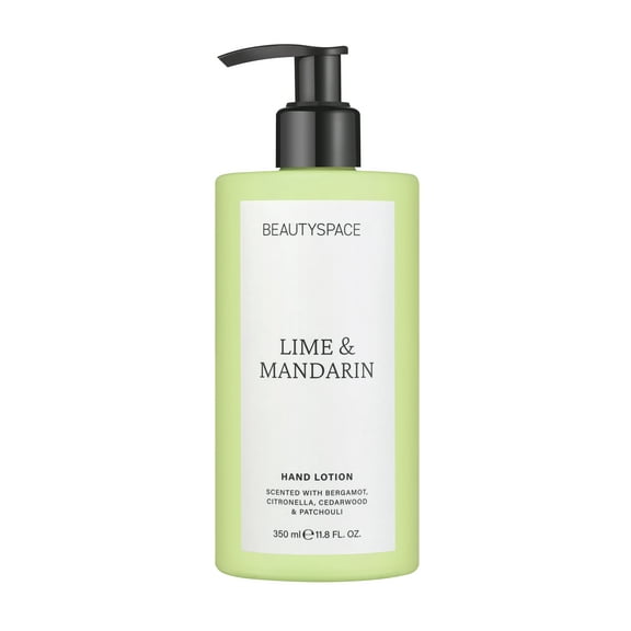 BEAUTYSPACE Lime And Mandarin Hand Lotion, 3.3 fl oz