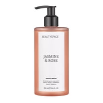BEAUTYSPACE Jasmine and Rose Liquid Hand Soap, 11.8 oz