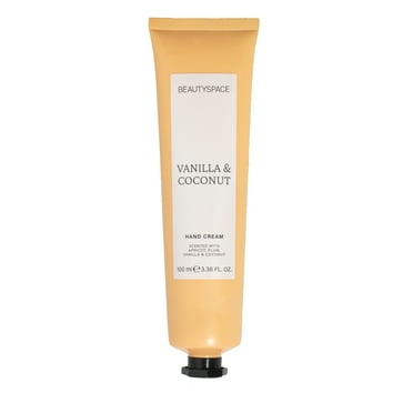 BEAUTYSPACE Vanilla and Coconut Hand Cream, 3.3 oz