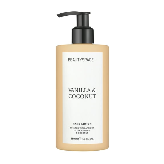 BEAUTYSPACE Vanilla and Coconut Hand Lotion, 11.8 fl oz
