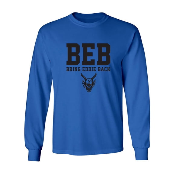 BEB Bring Eddie Back Adult Long Sleeve T-shirt