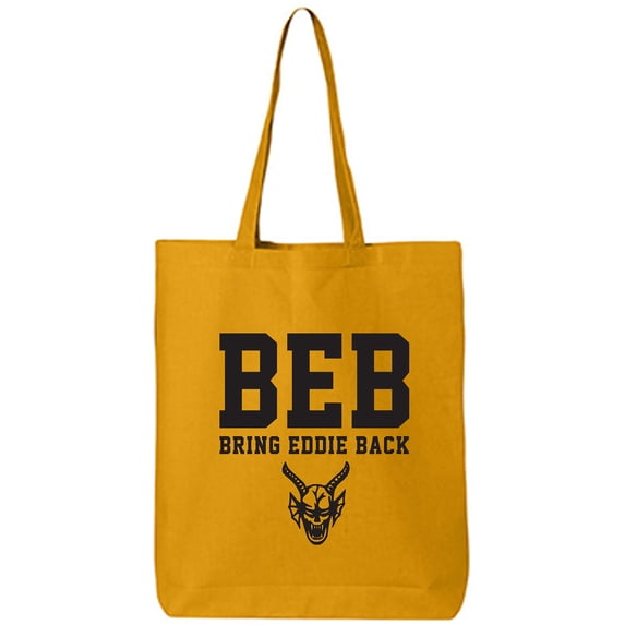 BEB Bring Eddie Back Cotton Canvas Tote Bag