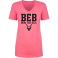 thumbnail image 1 of BEB Bring Eddie Back Womens V-Neck T-Shirt, 1 of 2