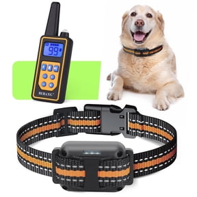 BEBANG 2600FT Dog Training Collar with LED Light, Dog Shock Collar with Remote, 3 Modes, 0-99 level, IPX7 Waterproof, Rechargeable Shock Collar for Small Medium Large Dogs