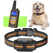 BEBANG 2600FT Dog Training Collar, Dog Shock Collar with Remote, 3 Modes Beep Vibration Shock, Waterproof, LED Light, Rechargeable Dog Shock Collar for Training Small Medium Large Dogs