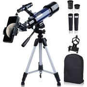 BEBANG A6005 70/400mm Refractor Portable Astronomy Telescope with Tripod