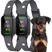 BEBANG 2-Pack Dog Bark Collar, 7 Modes, 8 Adjustable Sensitivity Levels for Small Medium Large Dogs