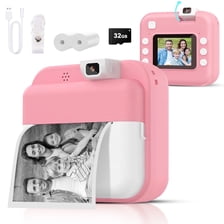 VTech KidiZoom PrintCam: Kiddie Selfie Digital Camera with Paper Refill ...