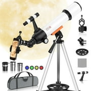 BEBANG Telescope for Astronomy, 70mm Professional Refractor Telescope for Kids Adults Beginners, Portable Telescope with Tripod