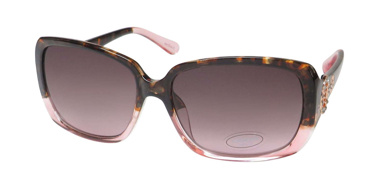 BEBE BBOP1008CE SUNGLASSES RHINESTONES ON TEMPLES 100% UV  display picture 1