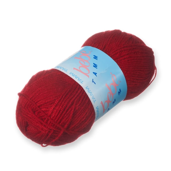 BEBE TAMM [50grs] - Soft Yarn for Baby Clothes and Blankets: Red 2745