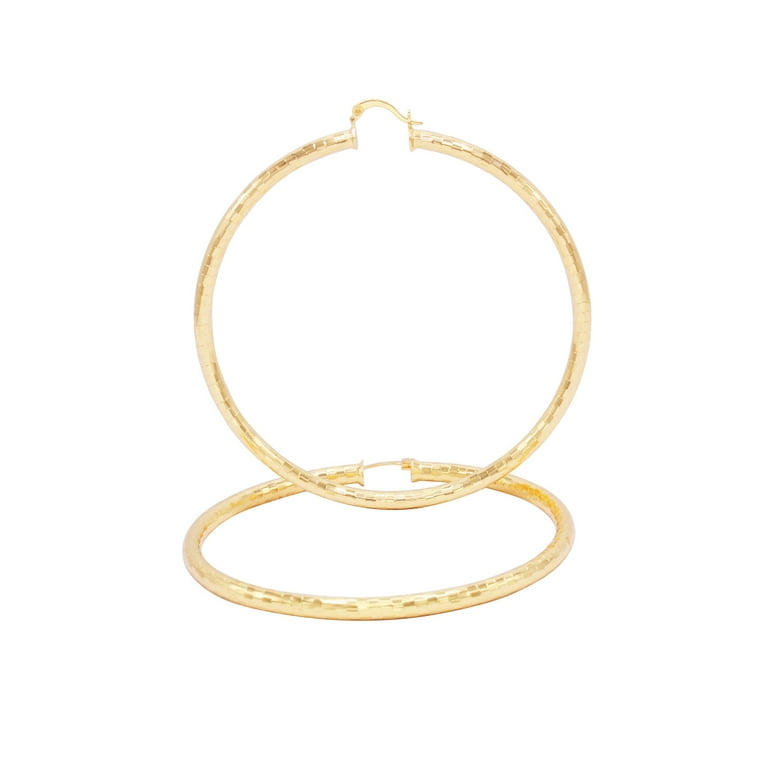 Circle Hoop Dangle Earrings 14k Gold-filled 25mm Circle Hoop Dangle Earrings 14k Gold-filled 25mm