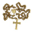thumbnail image 1 of BEBERLINI Traditional Rosary Necklace Five Decade Stainless Steel Catholic Prayer Beads 8mm, 1 of 5