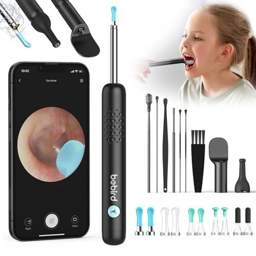 BEBIRD Ear Wax Removal Tool R1 Upgraded Ear Cleaner with 1080P Camera, Smart Visual Earwax