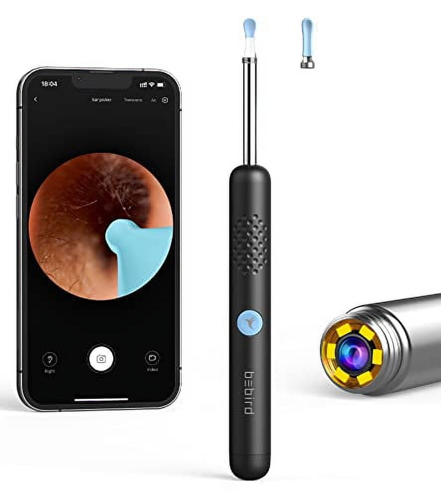 BEBIRD R1 Ear Wax Removal Tool, Ear Cleaner with Ear Camera, 1080P Ear Scope, Ear Wax Removal