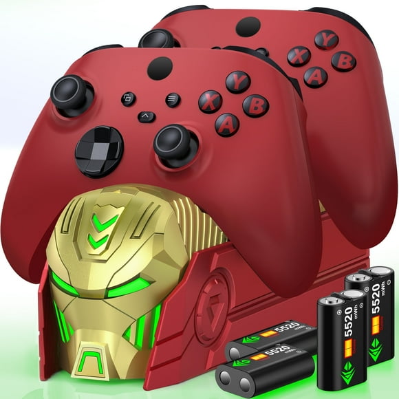 Beboncool 3*5520mWh Rechargeable Battery Pack with Charger Station for Xbox Series X/S Controllers
