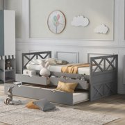BEBPILOO Morden Wood Multi-Functional Twin Daybed