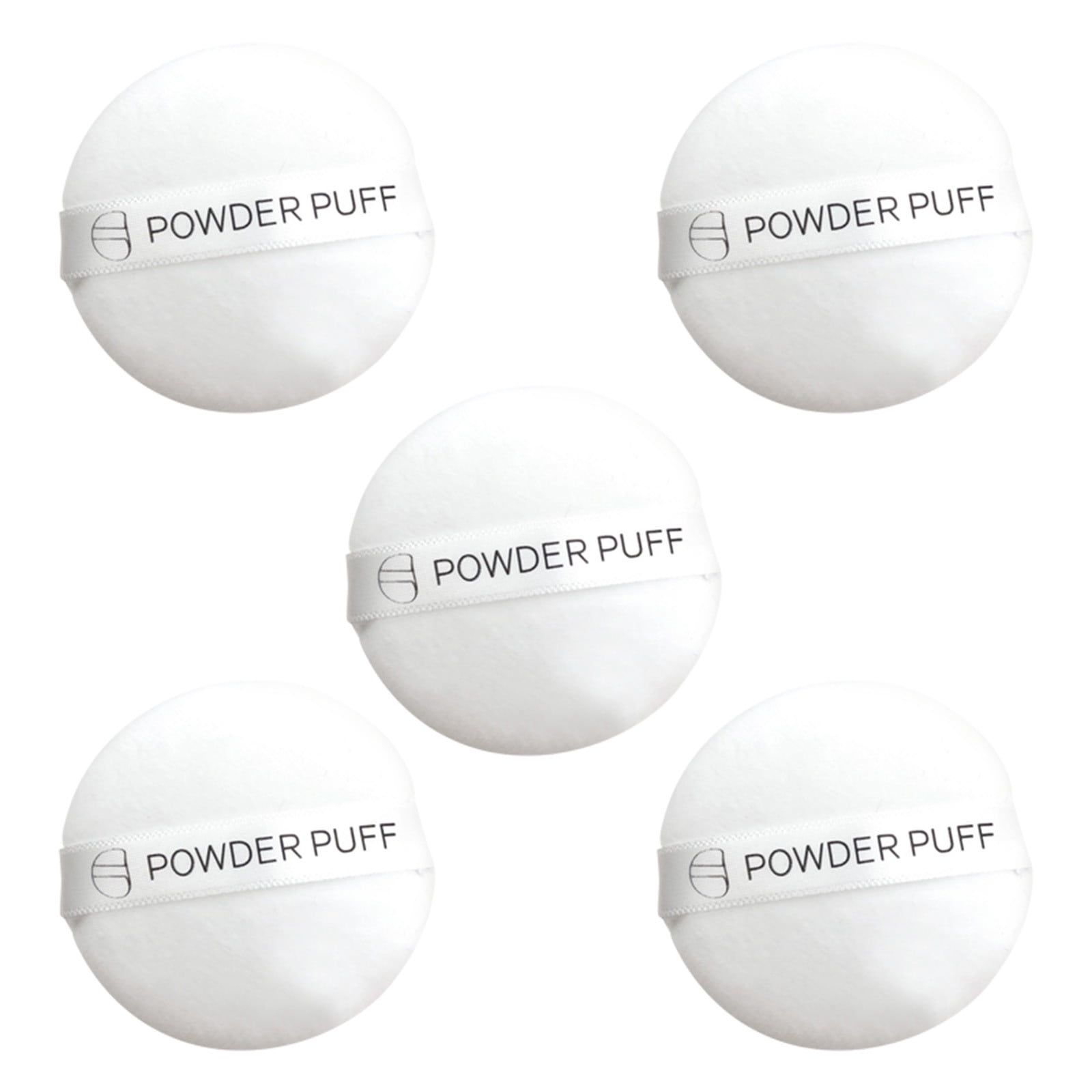 BEBUTTON 5Pcs Soft Makeup Cushion Soft Sponge Puff Dry Concealer Eye