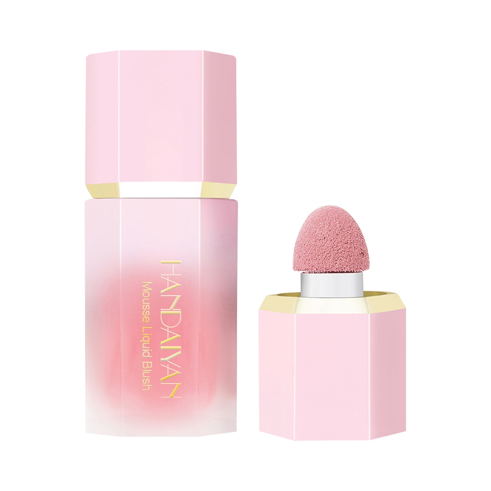 BEBUTTON 7ml Liquid Blush Makeup,Cushion Blush For Cheeks, High Pigment