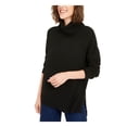 thumbnail image 1 of BECCA TILLEY X BAR III Womens Black Long Sleeve Turtle Neck Sweater XS, 1 of 2