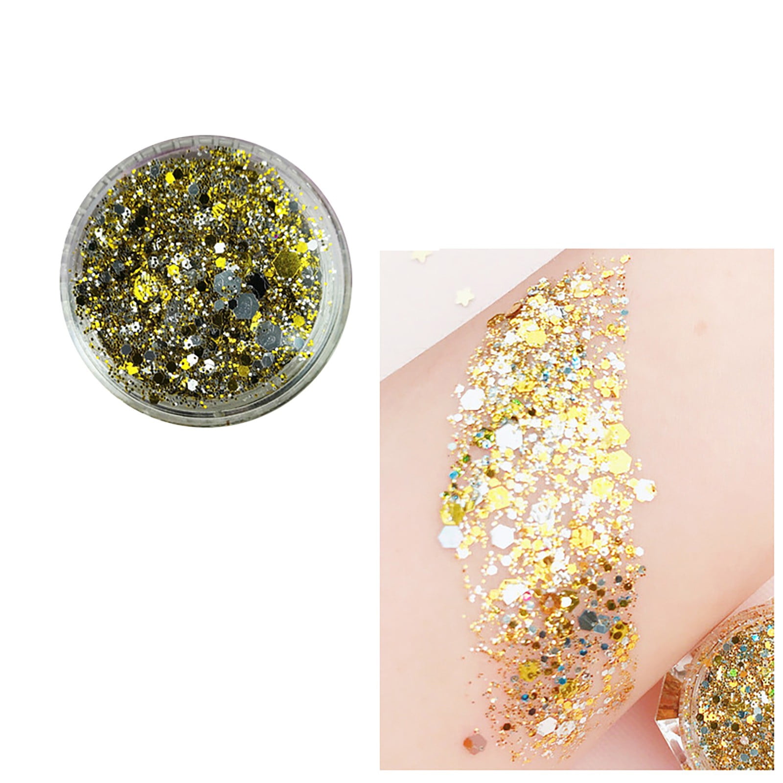 BECLOTH Body Glitter Concerts Music Festival Rave Accessories Face