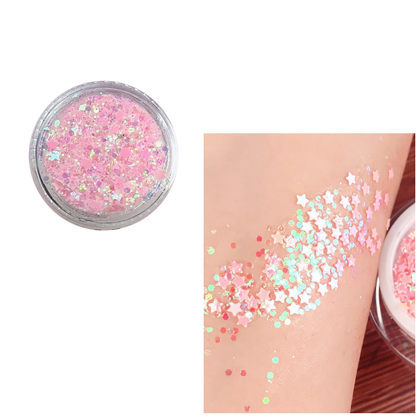 BECLOTH Body Glitter Concerts Music Festival Rave Accessories Face