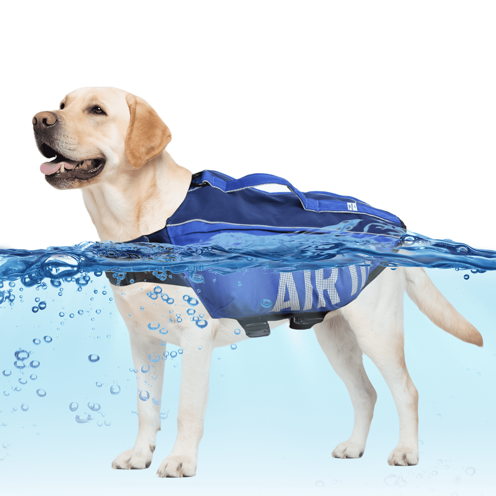 ZLX Dog Life Jacket, High Buoyancy Dog Life Vest With Secure Handle