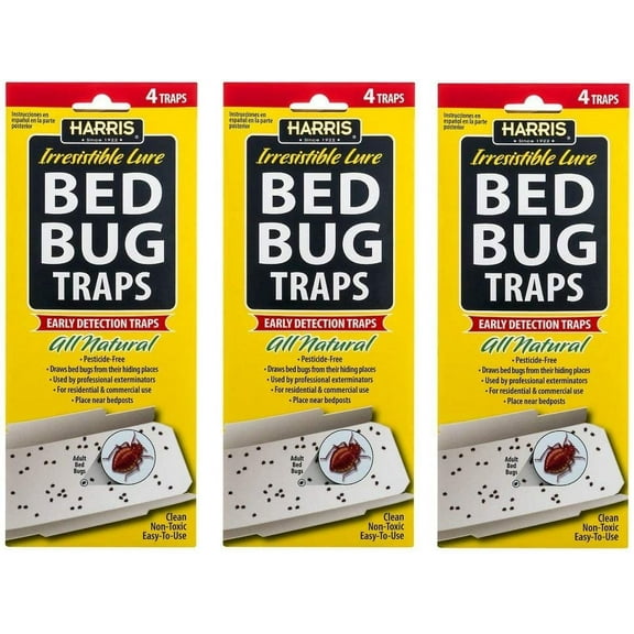 Bed Bug Traps Bedbug Product - Indoor Trap - 4 Pack