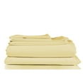 thumbnail image 1 of BED SHEETS BAMBOO FEEL HIGH THREAD COUNT 1800 4 PIECE - Egyptian Cotton Feel, 1 of 2
