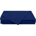 thumbnail image 1 of BEDDING BEGS-100% Egyptian Cotton, 450 TC, 1 PC Flat Sheet, Cool & Breathable-Navy Blue Solid, King Size, 1 of 7