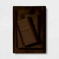 thumbnail image 1 of BEDDING BEGS 5 PC Split Sheet Set-100% Cotton, 800 TC, Split King Sheet Set for Adjustable Beds, 16" Deep Pocket, Hotel Quality Sheets-Chocolate Solid, 1 of 5