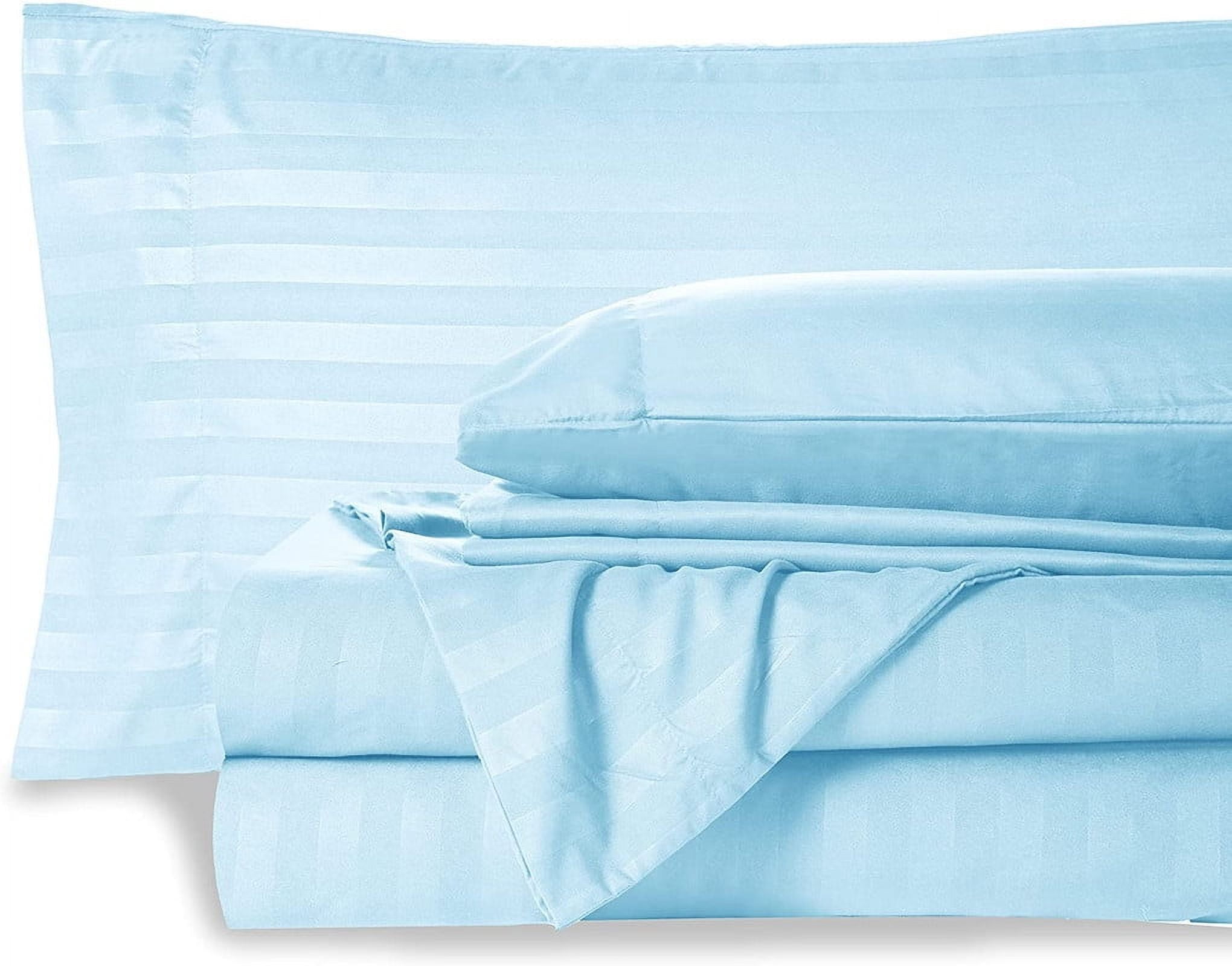 BEDDING BEGS 5 PC Split Sheet Set-100% Cotton, 800 TC, Split Queen ...