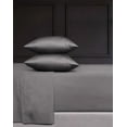 thumbnail image 1 of BEDLAM 100% Cotton Sheets Hotel Style Luxurious 500 TC Grey Cotton Sheets with a Beautiful Sateen Finish 6pcs Bed Sheets Set Includes 4 Cotton Pillowcases Full Size Sateen Cotton Sheet Set, 1 of 4
