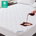 thumbnail image 1 of BEDLORE Waterproof Mattress Protector, Twin Size Mattress Pad, Breathable Mattress Cover with Deep Pocket 6-18 inches, Soft Comfortable Bed Protector Machine Washable (White), 1 of 10