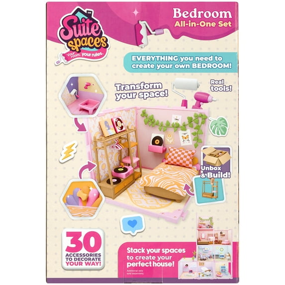 Suite Spaces All-in-One Bedroom Set: Build the Dollhouse of Your Dreams