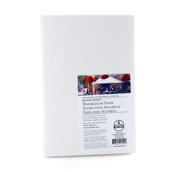 Royal & Langnickel - Bee Paper Company 100% Cotton Watercolor Paper – 140 lb.