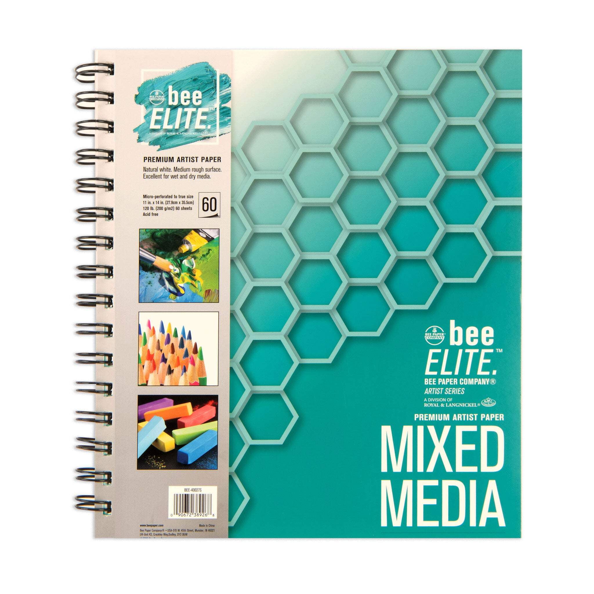 Bee Paper Bee Elite™ Mixed Media Artist Pad - 11" x 14"