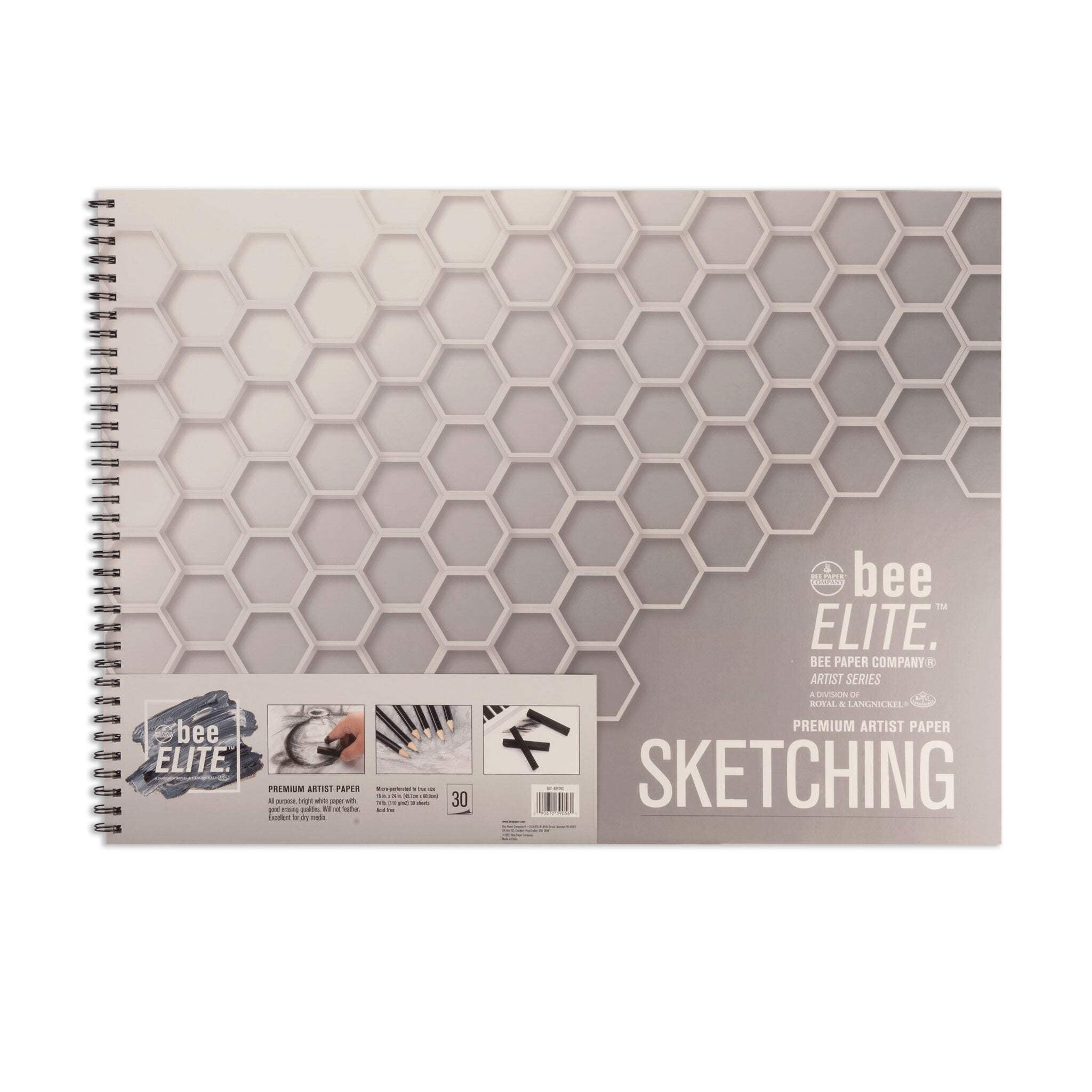 Bee Paper Bee Elite™ Sketching Artist Pad 18" x 24"